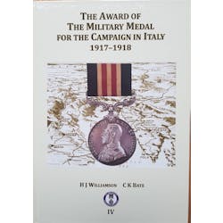 The Award of the Military medal for the Campaign in Italy 1917-1918 in the Token Publishing Shop